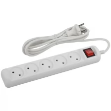 Сетевой фильтр Эра 5 Sockets 1.5m White U-5s-1.5m-2x1 Б0044055