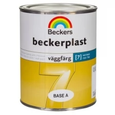 Краска латексная Beckers Beckerplast 7 моющаяся матовая 9 л