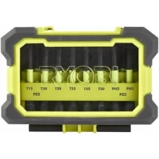 Набор ударостойких бит (10 шт; 50 мм) Ryobi 5132003176