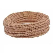 Провод витой Interior Wire 2х1.5 (какао) арт.00313880-50м