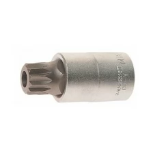 Бита-головка 1/2" SPLINE M16х55мм с отверстием ROCKFORCE RF-34805516T