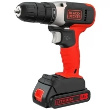 Аккумуляторная дрель-шуруповерт BLACK+DECKER BCD001C1KA-QW